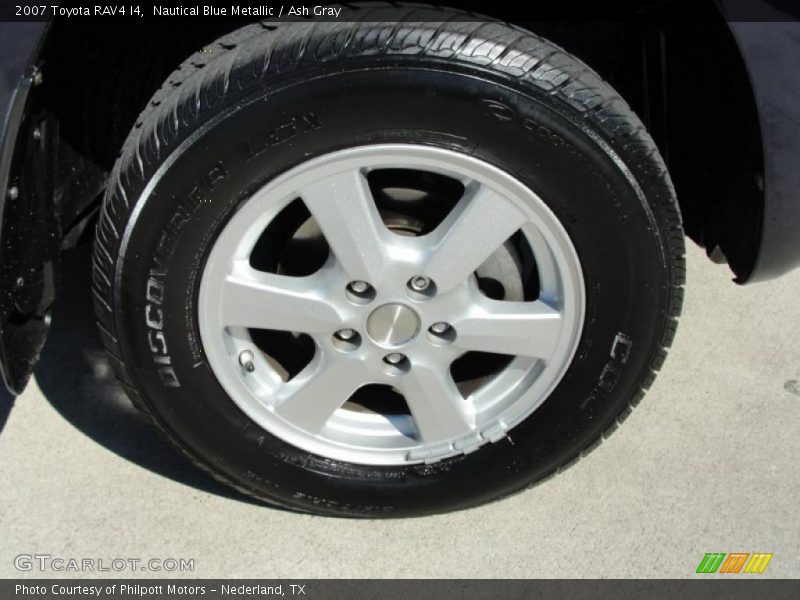 Nautical Blue Metallic / Ash Gray 2007 Toyota RAV4 I4