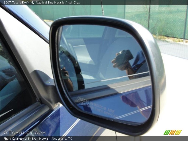Nautical Blue Metallic / Ash Gray 2007 Toyota RAV4 I4