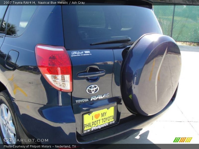 Nautical Blue Metallic / Ash Gray 2007 Toyota RAV4 I4