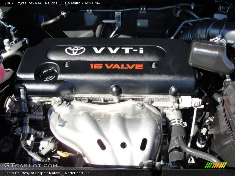 Nautical Blue Metallic / Ash Gray 2007 Toyota RAV4 I4