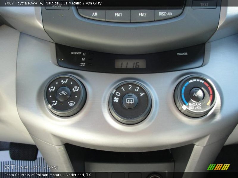 Nautical Blue Metallic / Ash Gray 2007 Toyota RAV4 I4