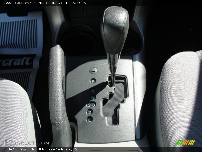 Nautical Blue Metallic / Ash Gray 2007 Toyota RAV4 I4
