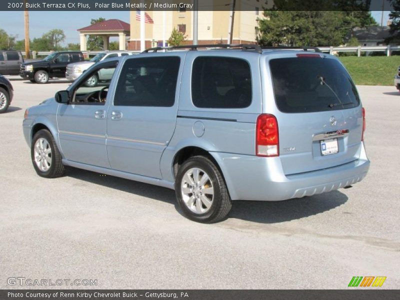 Polar Blue Metallic / Medium Gray 2007 Buick Terraza CX Plus