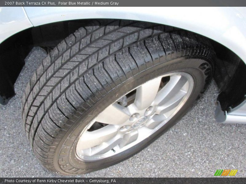 Polar Blue Metallic / Medium Gray 2007 Buick Terraza CX Plus