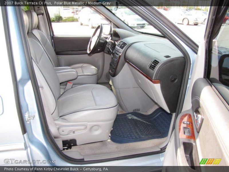 Polar Blue Metallic / Medium Gray 2007 Buick Terraza CX Plus