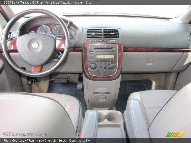 Polar Blue Metallic / Medium Gray 2007 Buick Terraza CX Plus
