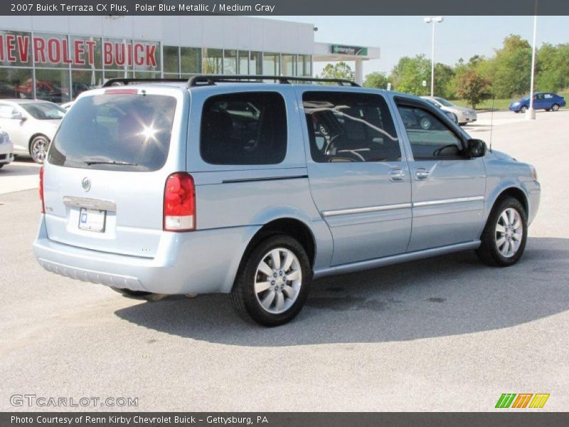 Polar Blue Metallic / Medium Gray 2007 Buick Terraza CX Plus