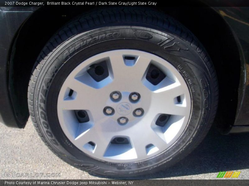 Brilliant Black Crystal Pearl / Dark Slate Gray/Light Slate Gray 2007 Dodge Charger