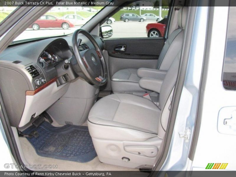 Polar Blue Metallic / Medium Gray 2007 Buick Terraza CX Plus