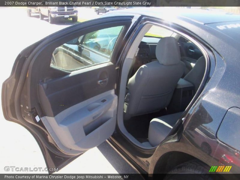 Brilliant Black Crystal Pearl / Dark Slate Gray/Light Slate Gray 2007 Dodge Charger