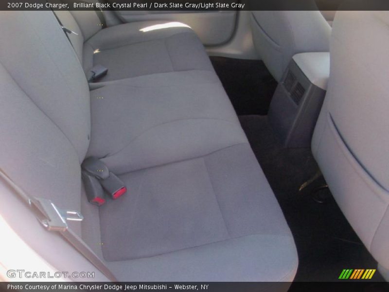 Brilliant Black Crystal Pearl / Dark Slate Gray/Light Slate Gray 2007 Dodge Charger