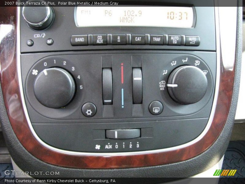 Polar Blue Metallic / Medium Gray 2007 Buick Terraza CX Plus
