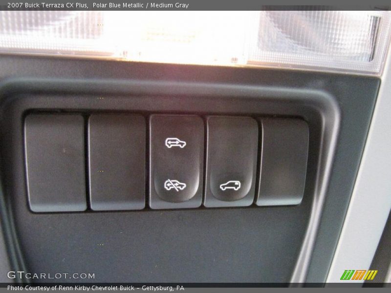 Polar Blue Metallic / Medium Gray 2007 Buick Terraza CX Plus