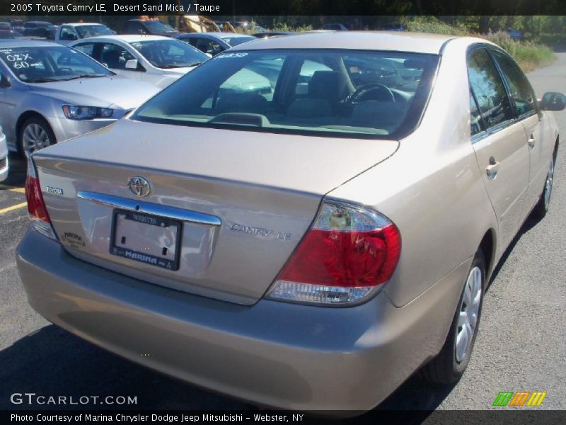 Desert Sand Mica / Taupe 2005 Toyota Camry LE