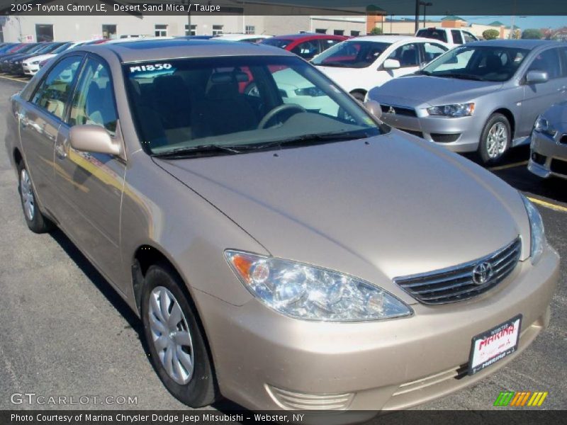 Desert Sand Mica / Taupe 2005 Toyota Camry LE