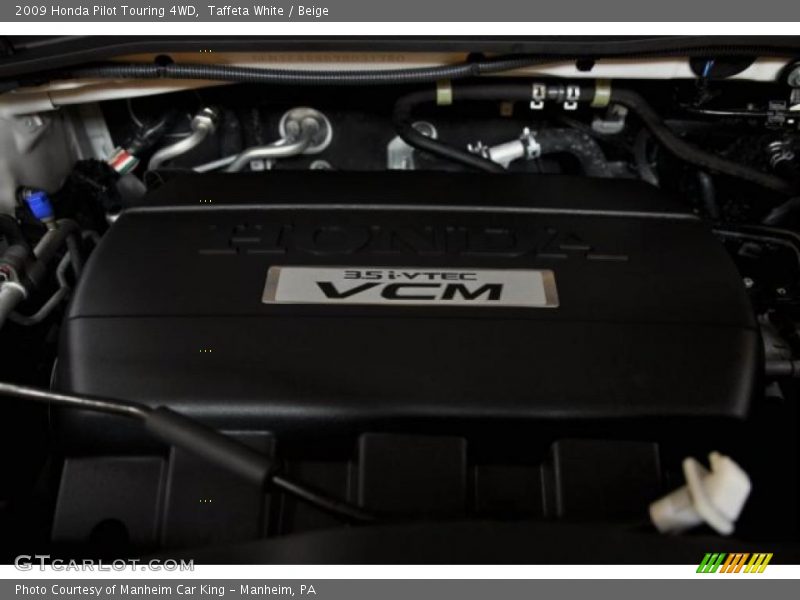  2009 Pilot Touring 4WD Engine - 3.5 Liter SOHC 24-Valve i-VTEC V6