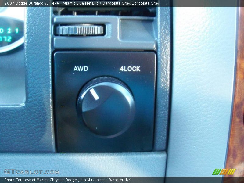 Atlantic Blue Metallic / Dark Slate Gray/Light Slate Gray 2007 Dodge Durango SLT 4x4