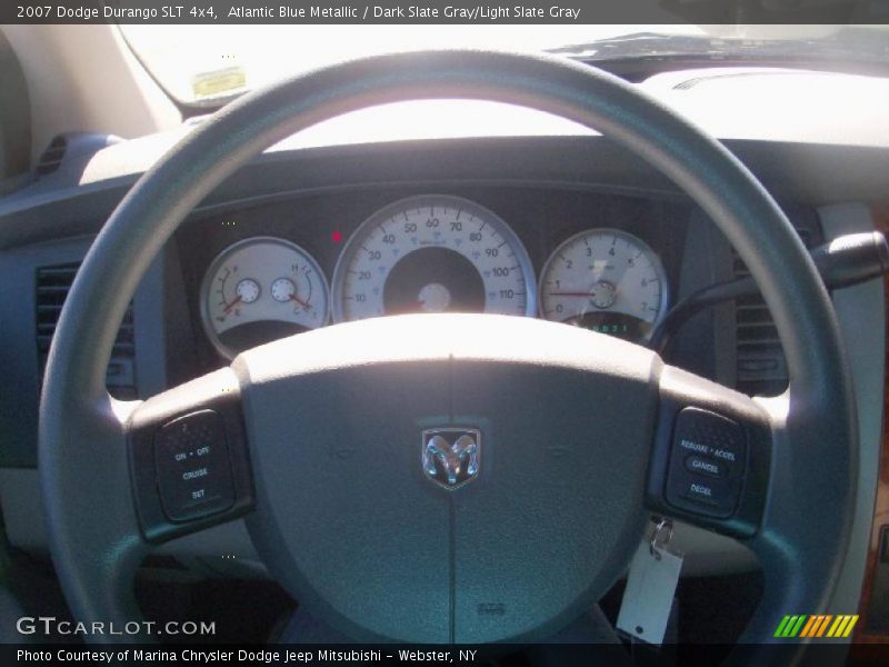 Atlantic Blue Metallic / Dark Slate Gray/Light Slate Gray 2007 Dodge Durango SLT 4x4