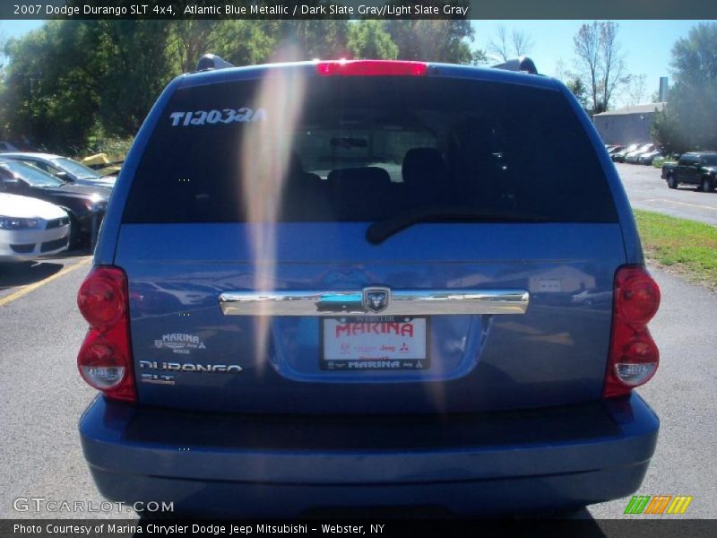 Atlantic Blue Metallic / Dark Slate Gray/Light Slate Gray 2007 Dodge Durango SLT 4x4