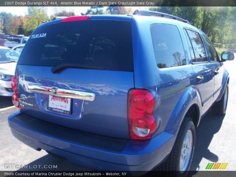 Atlantic Blue Metallic / Dark Slate Gray/Light Slate Gray 2007 Dodge Durango SLT 4x4
