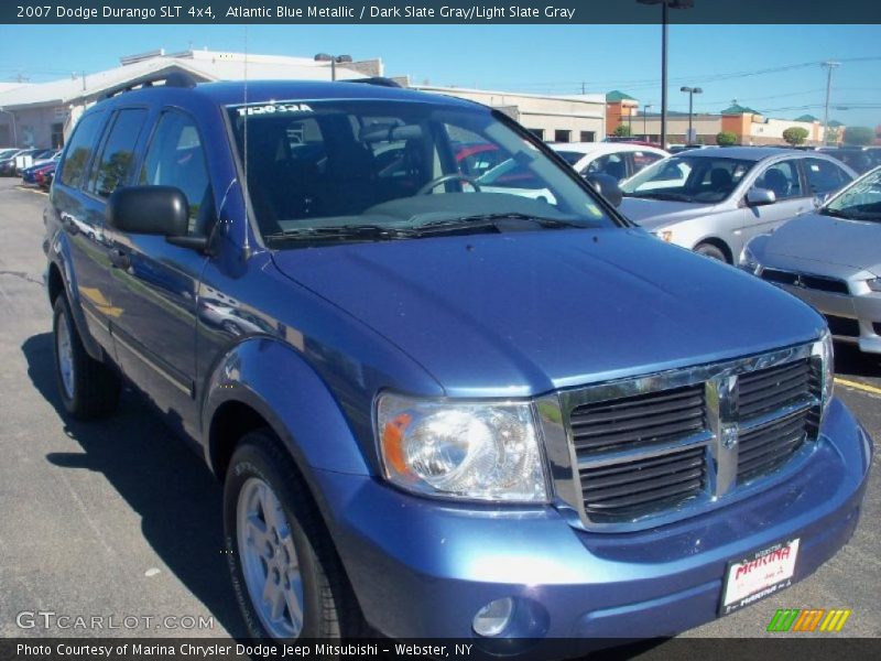 Atlantic Blue Metallic / Dark Slate Gray/Light Slate Gray 2007 Dodge Durango SLT 4x4