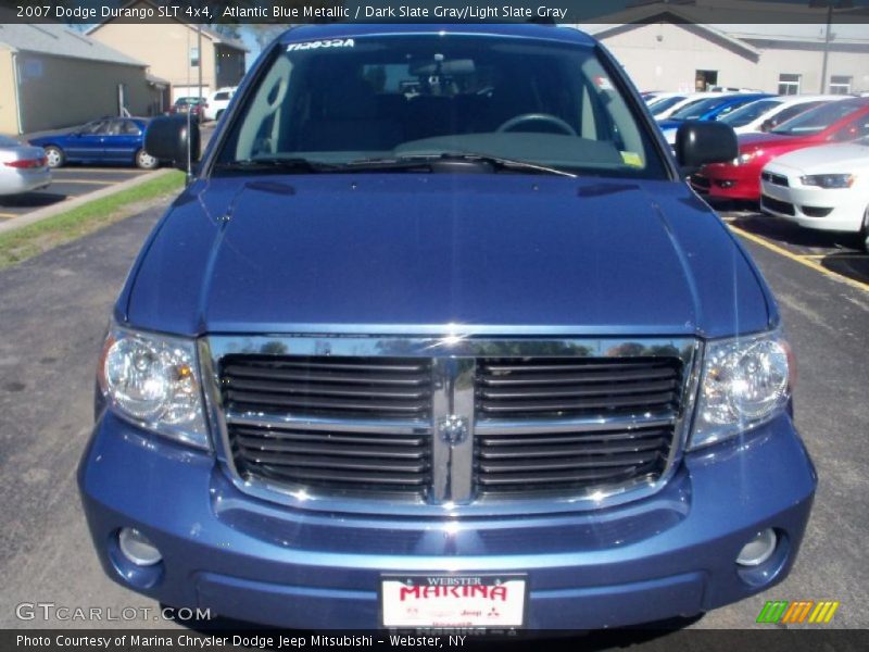 Atlantic Blue Metallic / Dark Slate Gray/Light Slate Gray 2007 Dodge Durango SLT 4x4