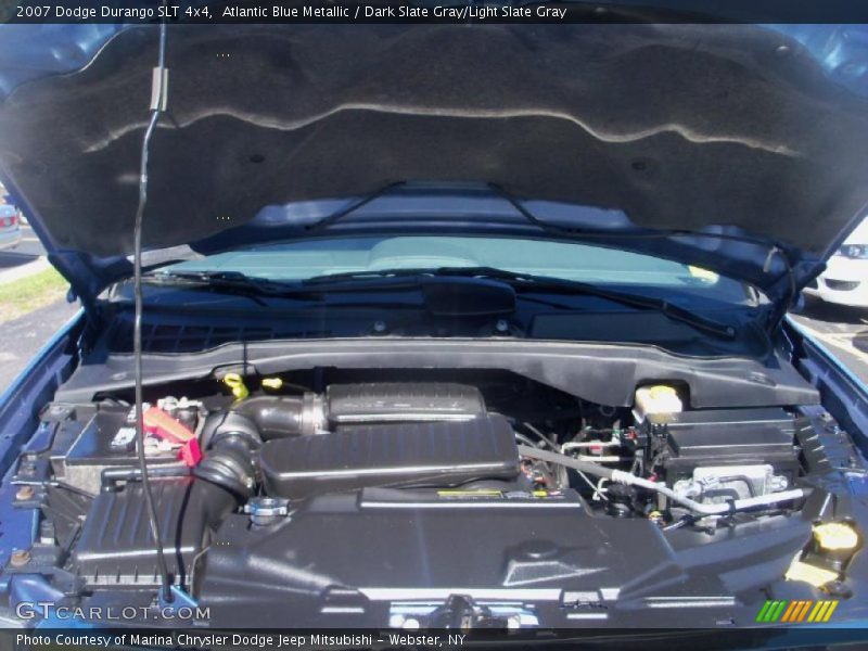 Atlantic Blue Metallic / Dark Slate Gray/Light Slate Gray 2007 Dodge Durango SLT 4x4