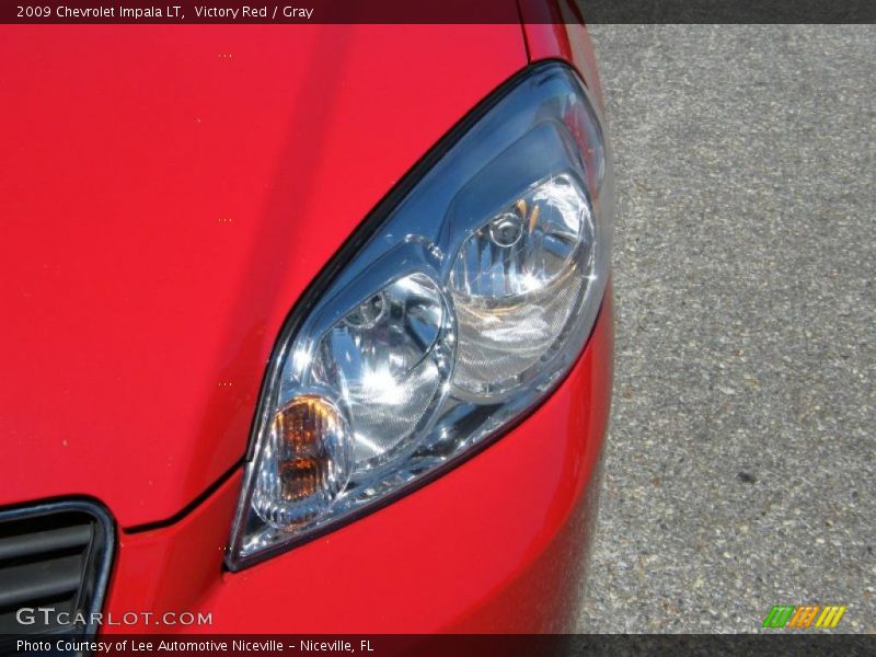 Victory Red / Gray 2009 Chevrolet Impala LT