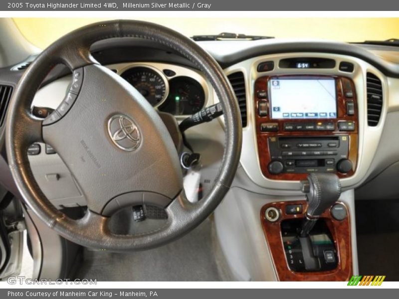 Millenium Silver Metallic / Gray 2005 Toyota Highlander Limited 4WD