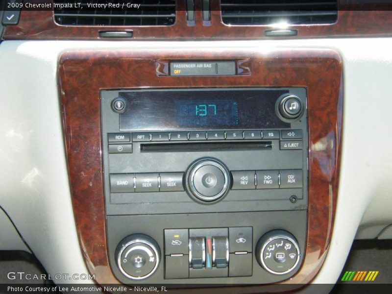 Victory Red / Gray 2009 Chevrolet Impala LT