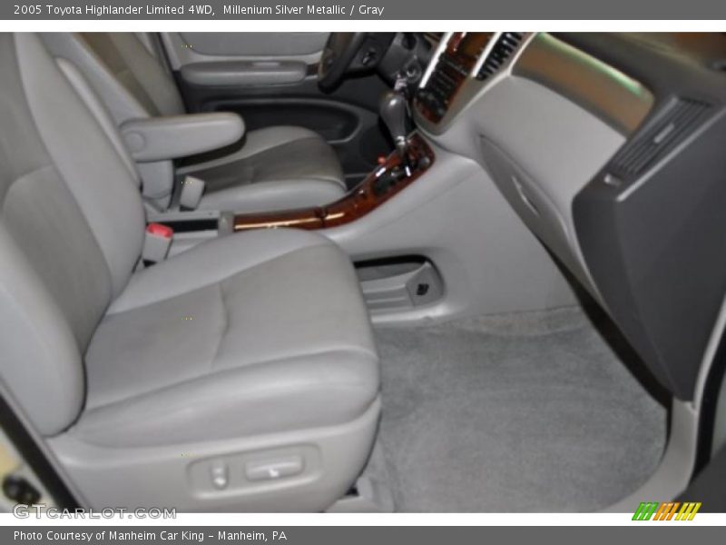 Millenium Silver Metallic / Gray 2005 Toyota Highlander Limited 4WD