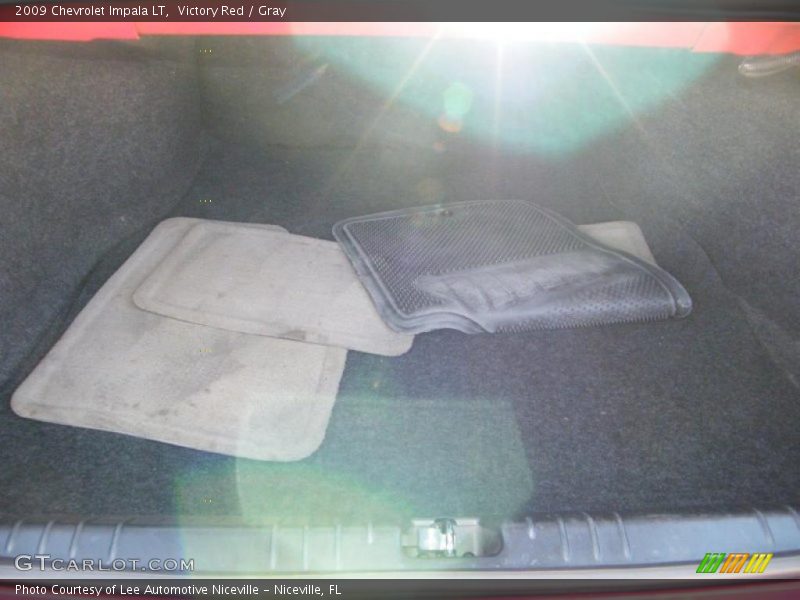 Victory Red / Gray 2009 Chevrolet Impala LT