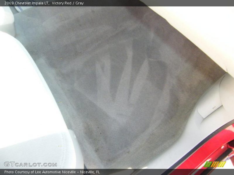 Victory Red / Gray 2009 Chevrolet Impala LT