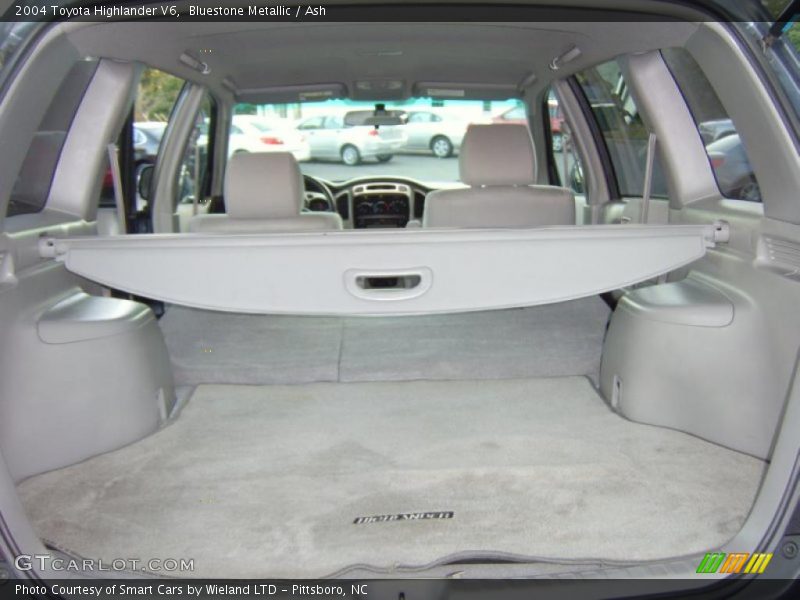 Bluestone Metallic / Ash 2004 Toyota Highlander V6