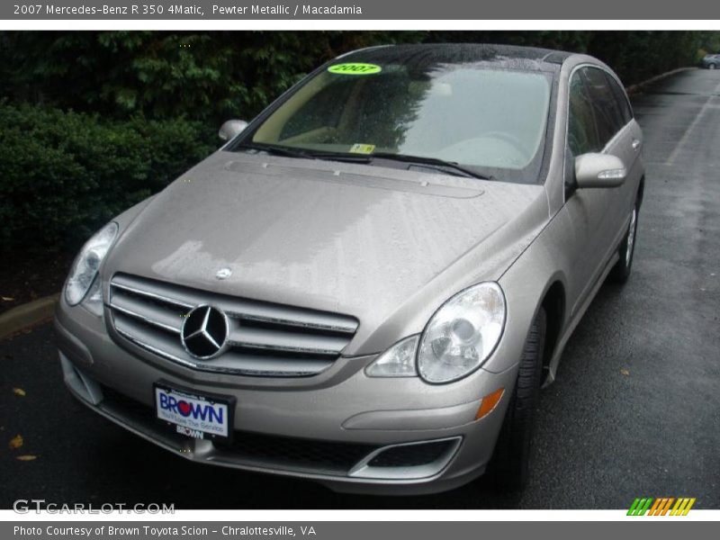 Pewter Metallic / Macadamia 2007 Mercedes-Benz R 350 4Matic