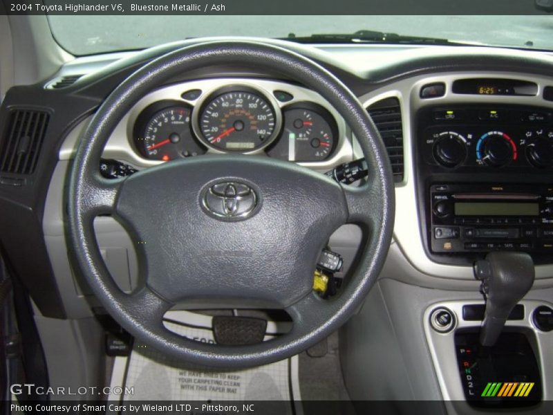 Bluestone Metallic / Ash 2004 Toyota Highlander V6