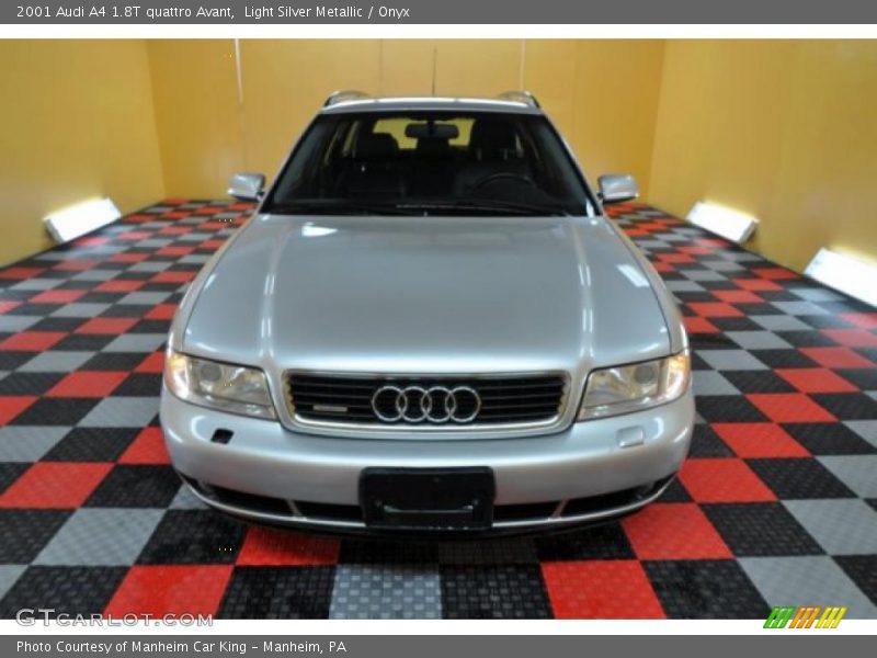 Light Silver Metallic / Onyx 2001 Audi A4 1.8T quattro Avant
