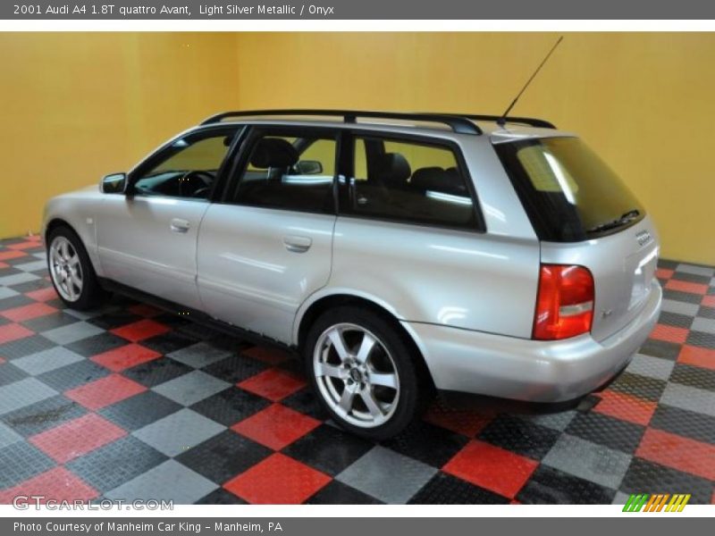 Light Silver Metallic / Onyx 2001 Audi A4 1.8T quattro Avant