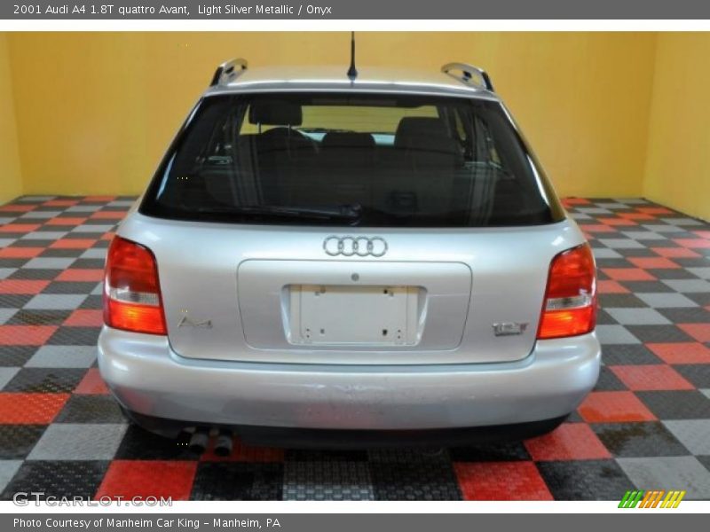 Light Silver Metallic / Onyx 2001 Audi A4 1.8T quattro Avant