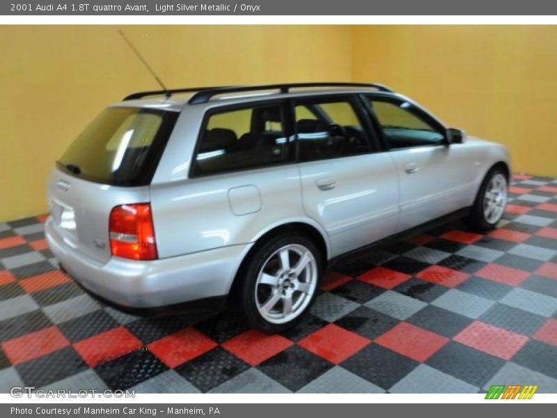 Light Silver Metallic / Onyx 2001 Audi A4 1.8T quattro Avant
