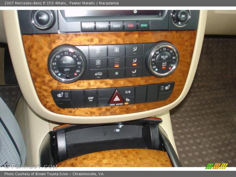 Pewter Metallic / Macadamia 2007 Mercedes-Benz R 350 4Matic