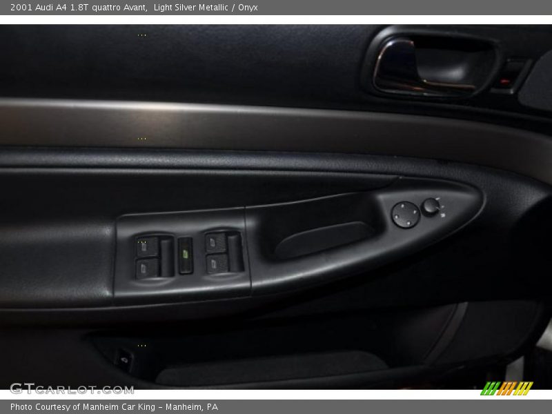 Light Silver Metallic / Onyx 2001 Audi A4 1.8T quattro Avant