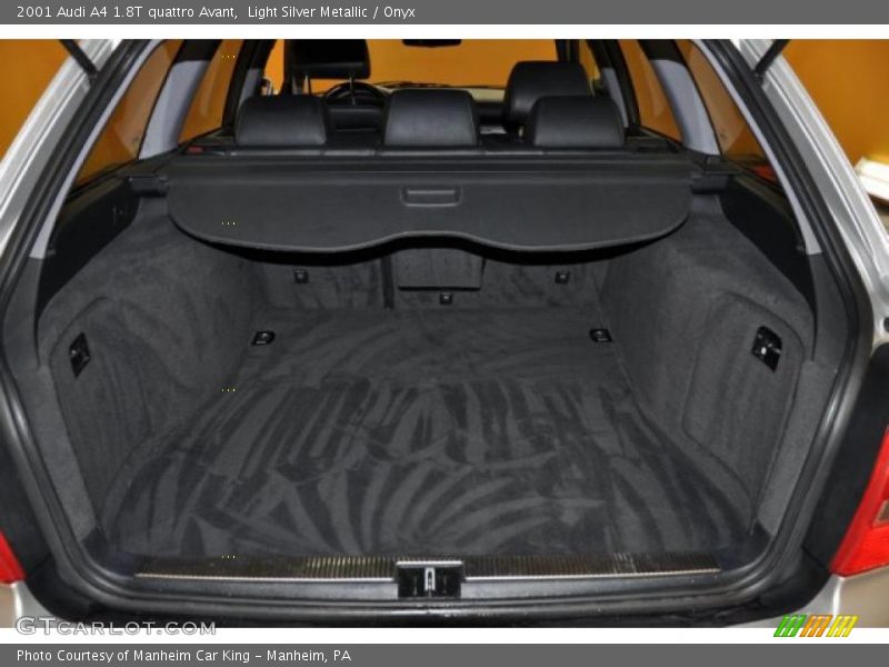 Light Silver Metallic / Onyx 2001 Audi A4 1.8T quattro Avant