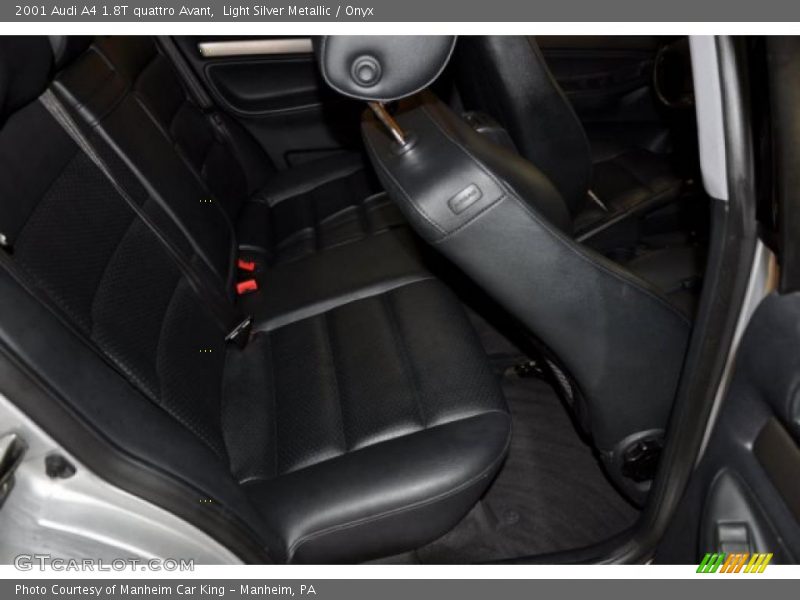 Light Silver Metallic / Onyx 2001 Audi A4 1.8T quattro Avant