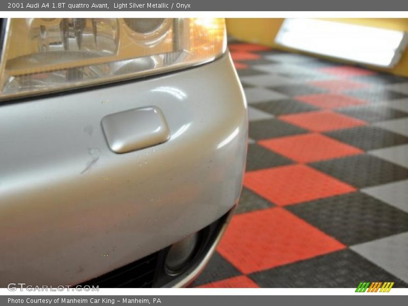 Light Silver Metallic / Onyx 2001 Audi A4 1.8T quattro Avant