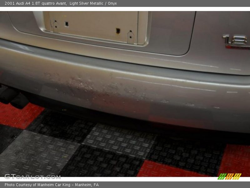 Light Silver Metallic / Onyx 2001 Audi A4 1.8T quattro Avant