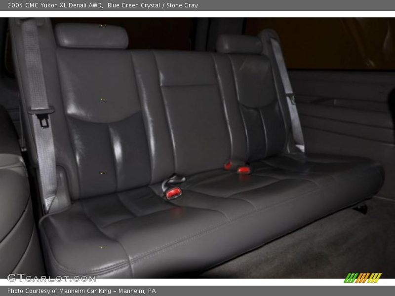 Blue Green Crystal / Stone Gray 2005 GMC Yukon XL Denali AWD