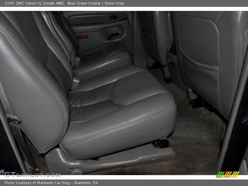 Blue Green Crystal / Stone Gray 2005 GMC Yukon XL Denali AWD