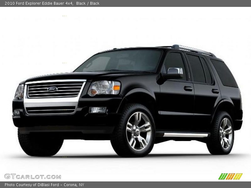Black / Black 2010 Ford Explorer Eddie Bauer 4x4