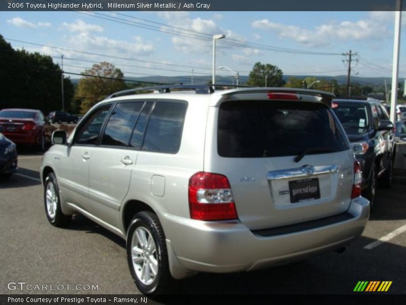 Millenium Silver Metallic / Ash Gray 2006 Toyota Highlander Hybrid